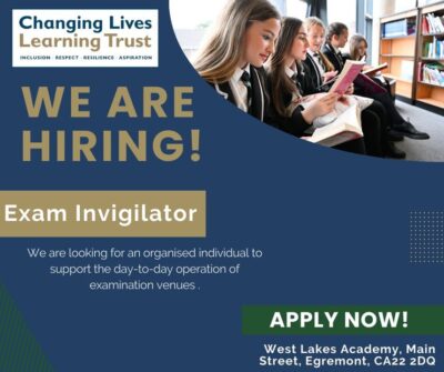 ❗ 1 WEEK LEFT TO APPLY ❗📢 We’re Hiring: Exam Invigilator 📢Join our team and play a vital role in ensuring the fair and proper conduct of examinations. This is an excellent opportunity for detail-oriented individuals who can maintain a calm and professional environment for students to perform at their best.What you’ll do:
✅ Prepare and set up examination rooms
✅ Enforce exam procedures and regulations
✅ Support candidates before, during, and after exams
✅ Handle scripts and maintain confidentialityWhat we’re looking for:
✔ Strong communication skills
✔ Ability to follow guidelines and use good judgment
✔ Team player with good literacy and numeracy skillsIf you’re reliable, proactive, and committed to safeguarding standards, we’d love to hear from you!📍 West Lakes Academy, Main Street, Egremont, CA22 2DQ
💷 £13.26 per hour
📆 Closing Date - 13th March 2026
📩 Apply today and help us deliver excellence in education.
🖱️ Link - https://mynewterm.com/jobs/135632/EDV-2026-WLA-73118#Hiring #ExaminationInvigilator #EducationJobs #JoinOurTeam
